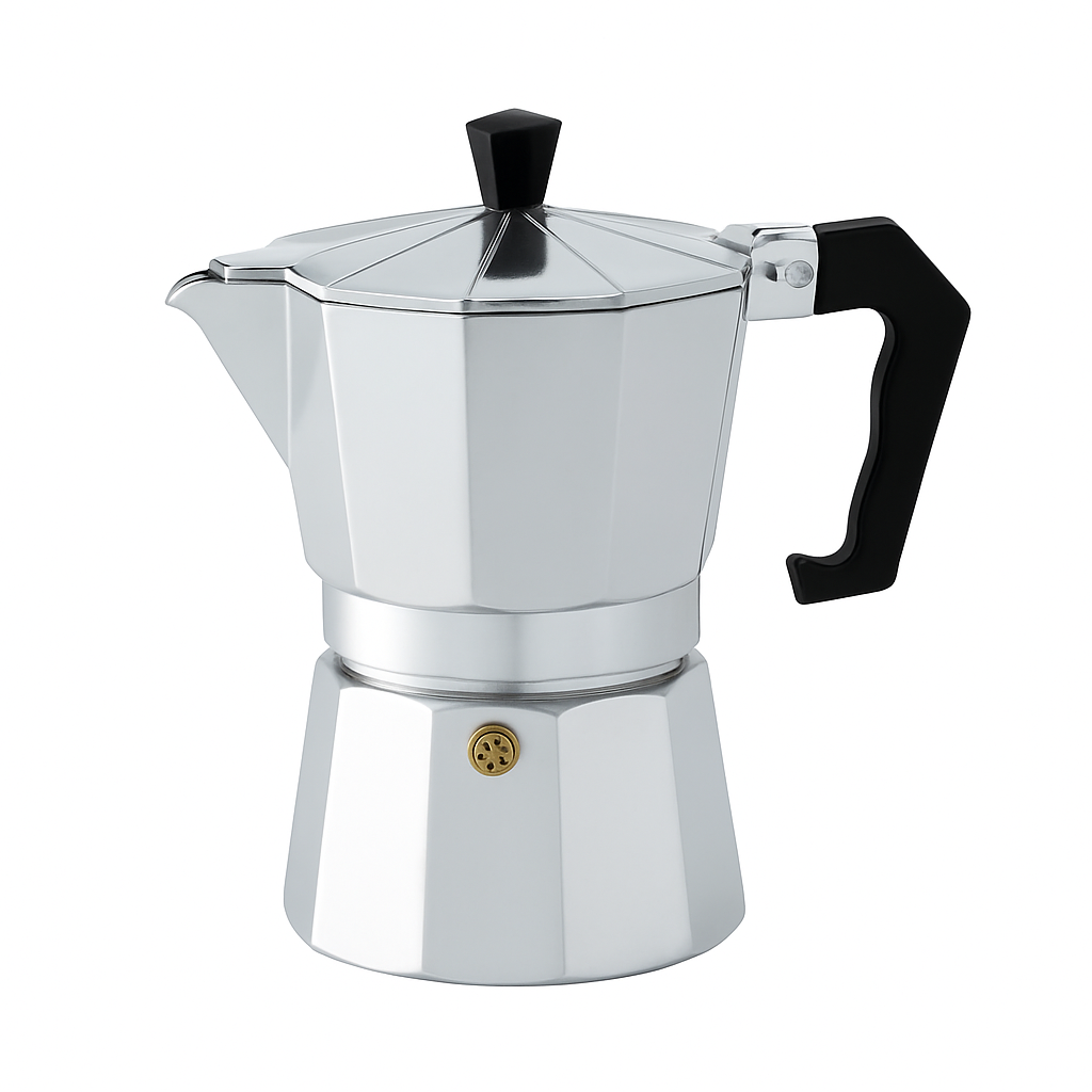 Aluminium Koffiekan Italiaans Moka Pot 0.6L
