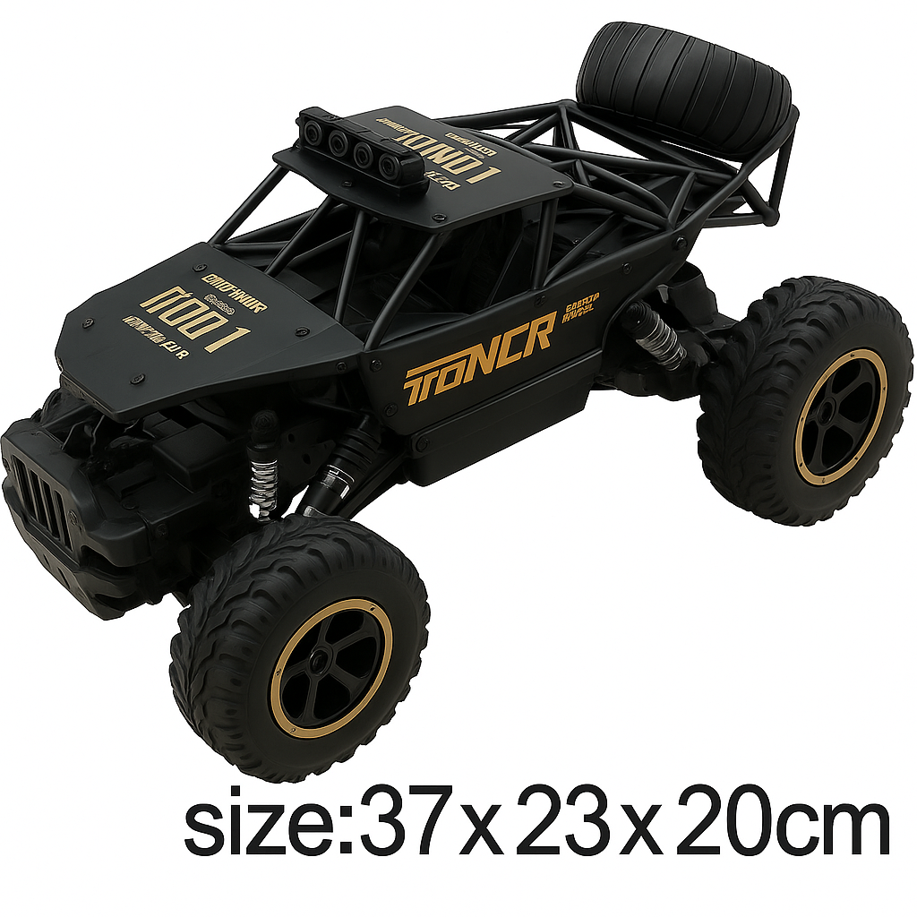 4WD RC Auto Off-Road Truck - 2.4G, Hoog Snelheid, 1:12, Metaal