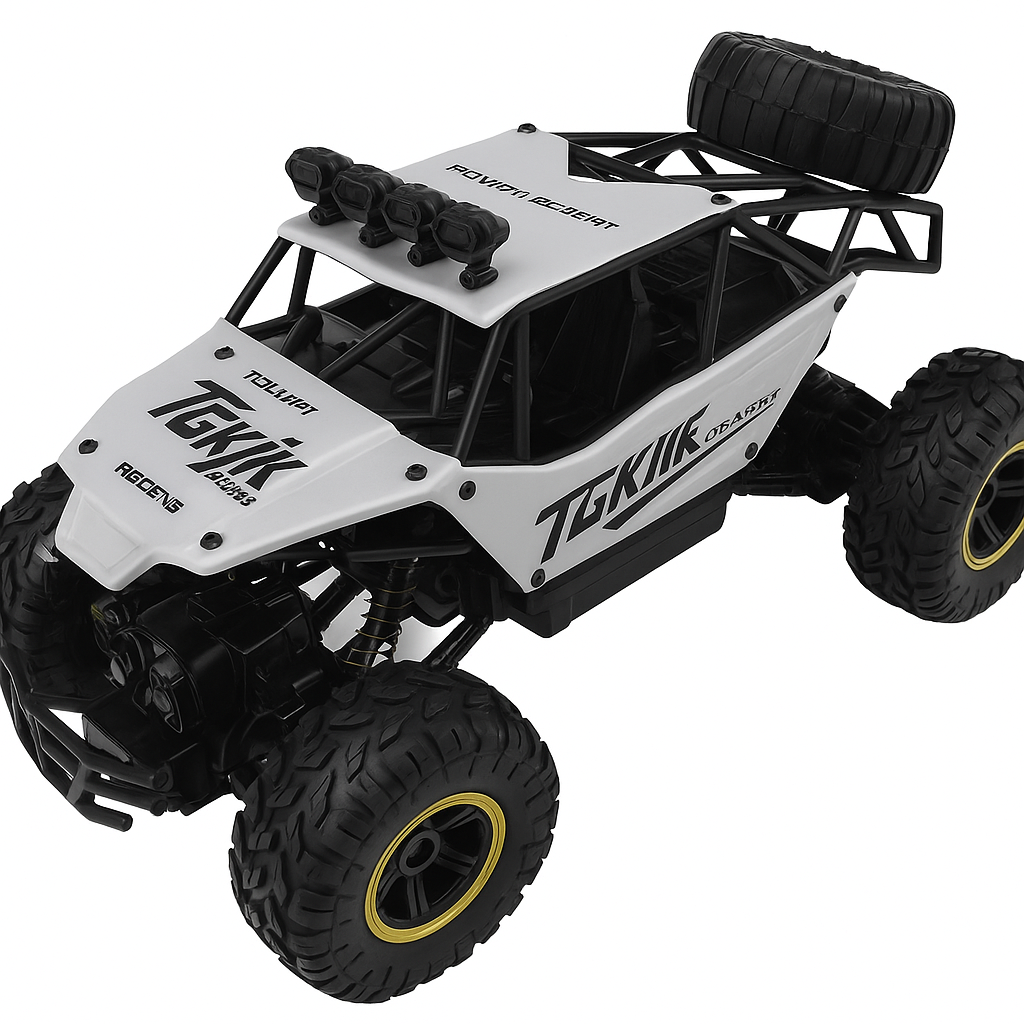 4WD RC Auto Off-Road Truck - 2.4G, Hoog Snelheid, 1:12, Metaal