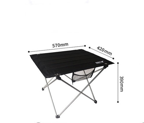 Opvouwbare campingtafel lichtgewicht aluminium - waterdicht compact