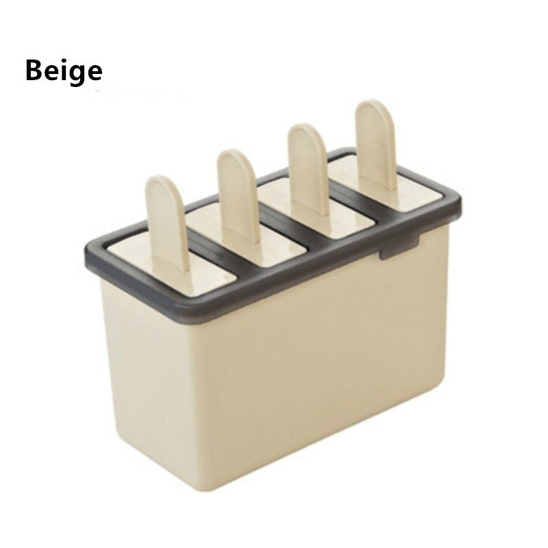 IJslolly Vorm Set - Herbruikbare IJsmaker - 180ml - PP - Pastelkleuren