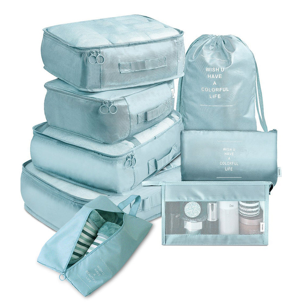 8-delige Reisset Organizer Bagage Divider Set - Waterdicht Nylon