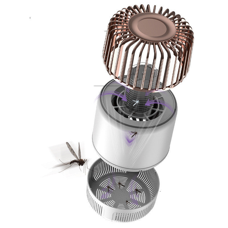 BuzzKill - Elektrische Muggenlamp – Stil en Krachtig met Aanzuigventilator