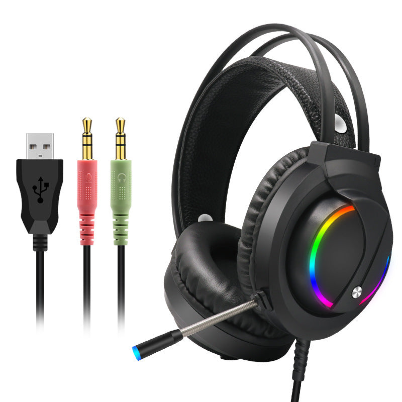 Surround Gaming Headset 7.1 met RGB Verlichting en Microfoon