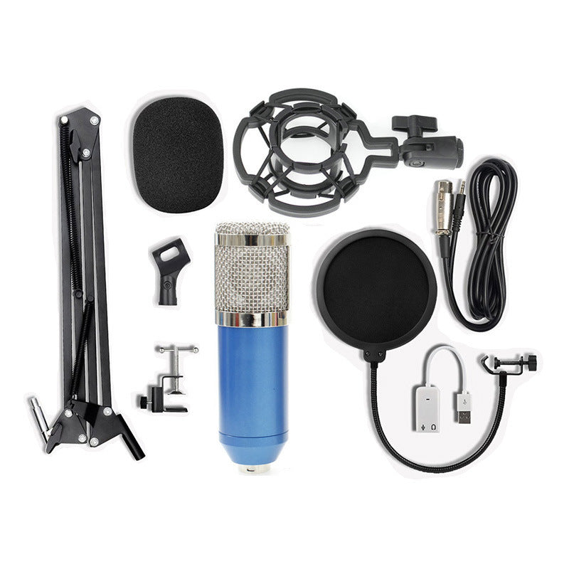 Professionele condensator microfoon set met verstelbare arm en toebehoren