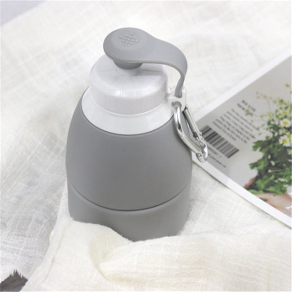 Opvouwbare Siliconen Waterfles 580ml - Ideaal voor Reizen en Sporten