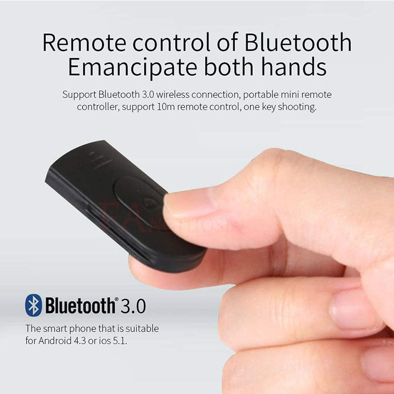 Universele Bluetooth Selfiestick en Statief voor Mobiel – Met Afstandsbediening