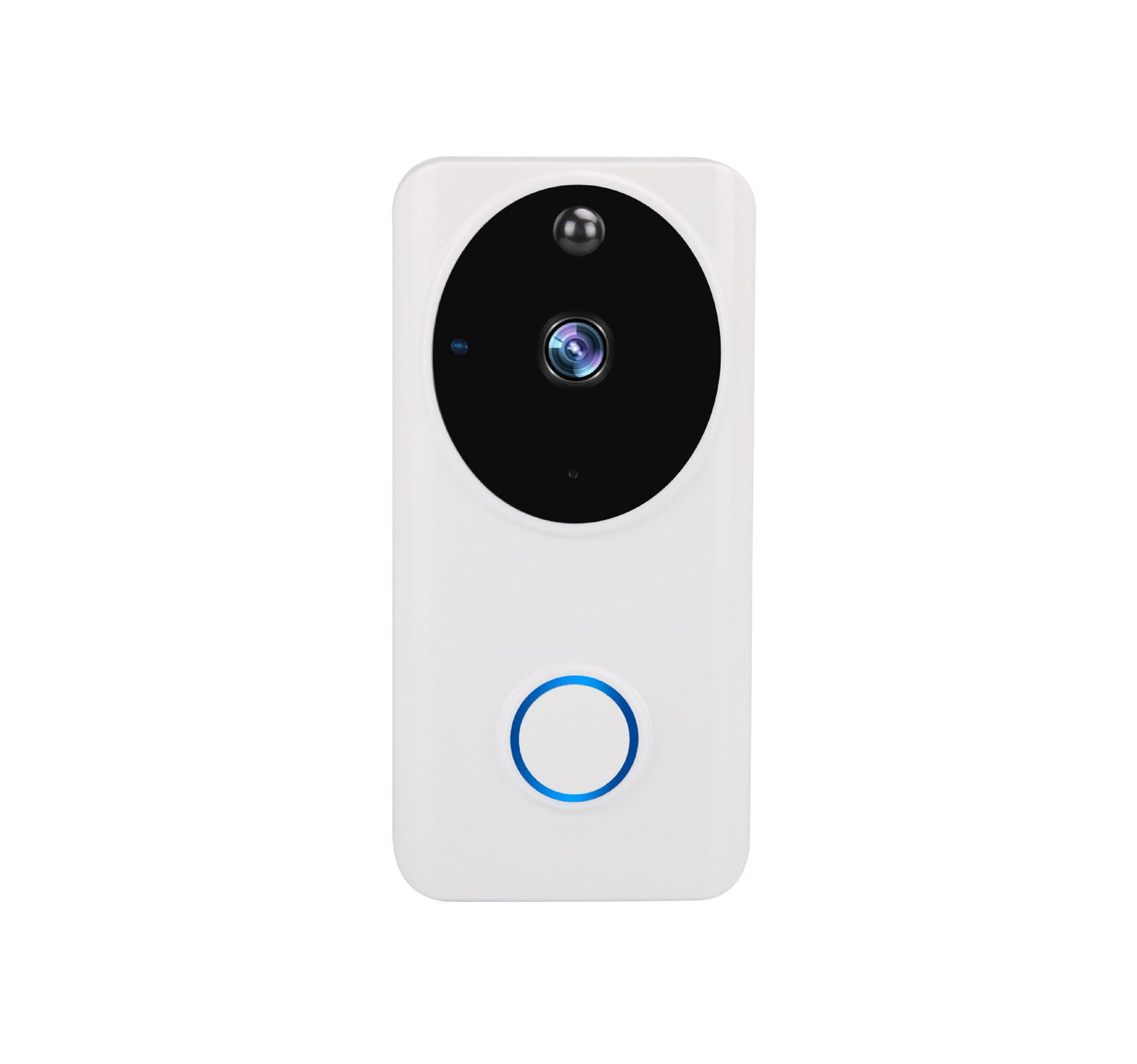 Draadloze video deurbel met WiFi, 2MP camera en bewegingsdetectie