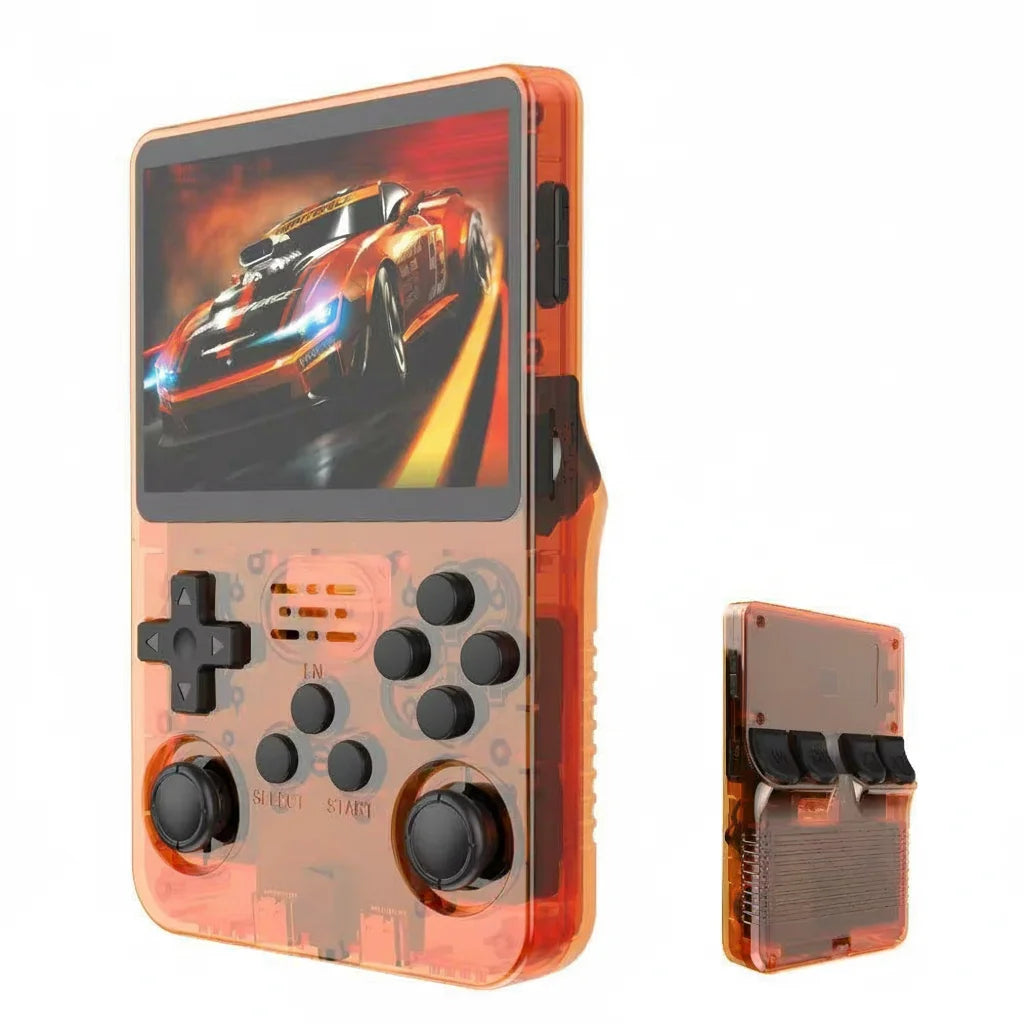 PixelPlay - Pocket Retro Game Console – Pro 3.5 inch HD Scherm - 64GB/128GB