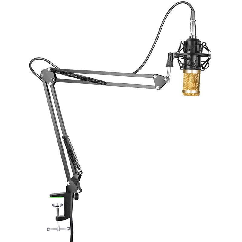 Professionele condensator microfoon set met verstelbare arm en toebehoren