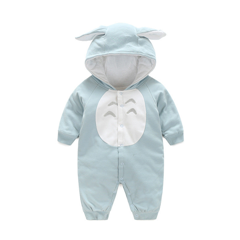 Baby jumpsuit met oren - katoen - comfortabel en warm