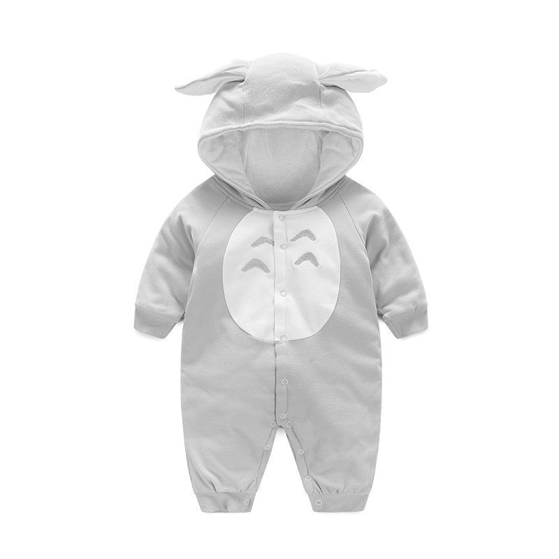 Baby jumpsuit met oren - katoen - comfortabel en warm