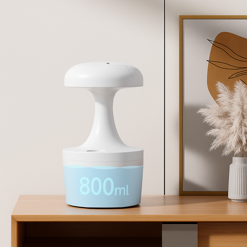 Draagbare 800ml Anti-Zwaartekracht Aromatherapie Luchtbevochtiger voor Slaapkamer