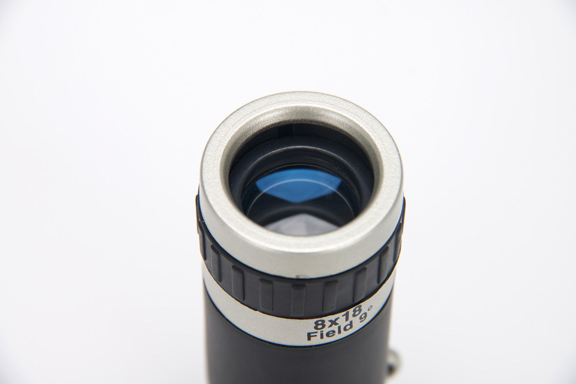Telelens 8x voor Smartphone – Optisch Glas – Clip-On