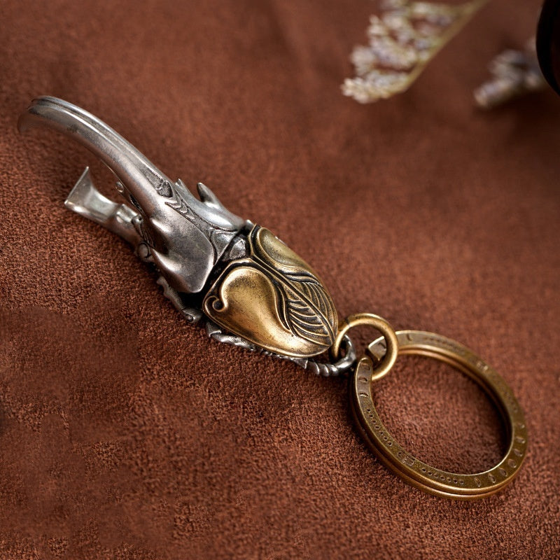 Messing Flesopener Hanger – Insect Design Sieraden & Sleutelhanger 64mm
