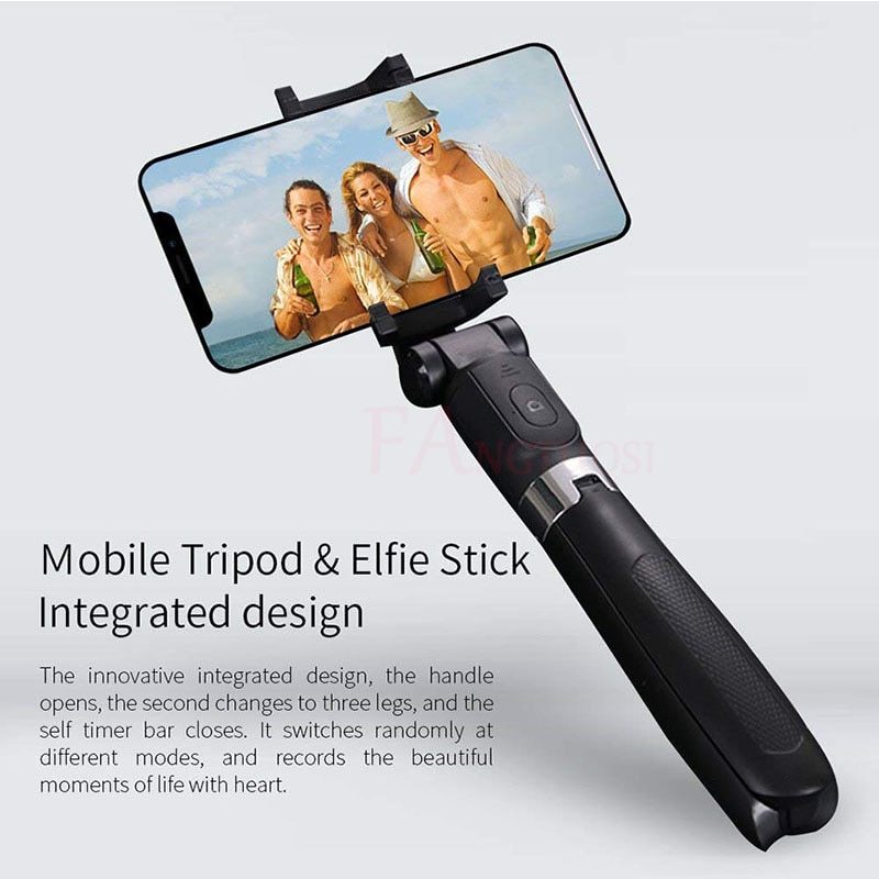 Universele Bluetooth Selfiestick en Statief voor Mobiel – Met Afstandsbediening