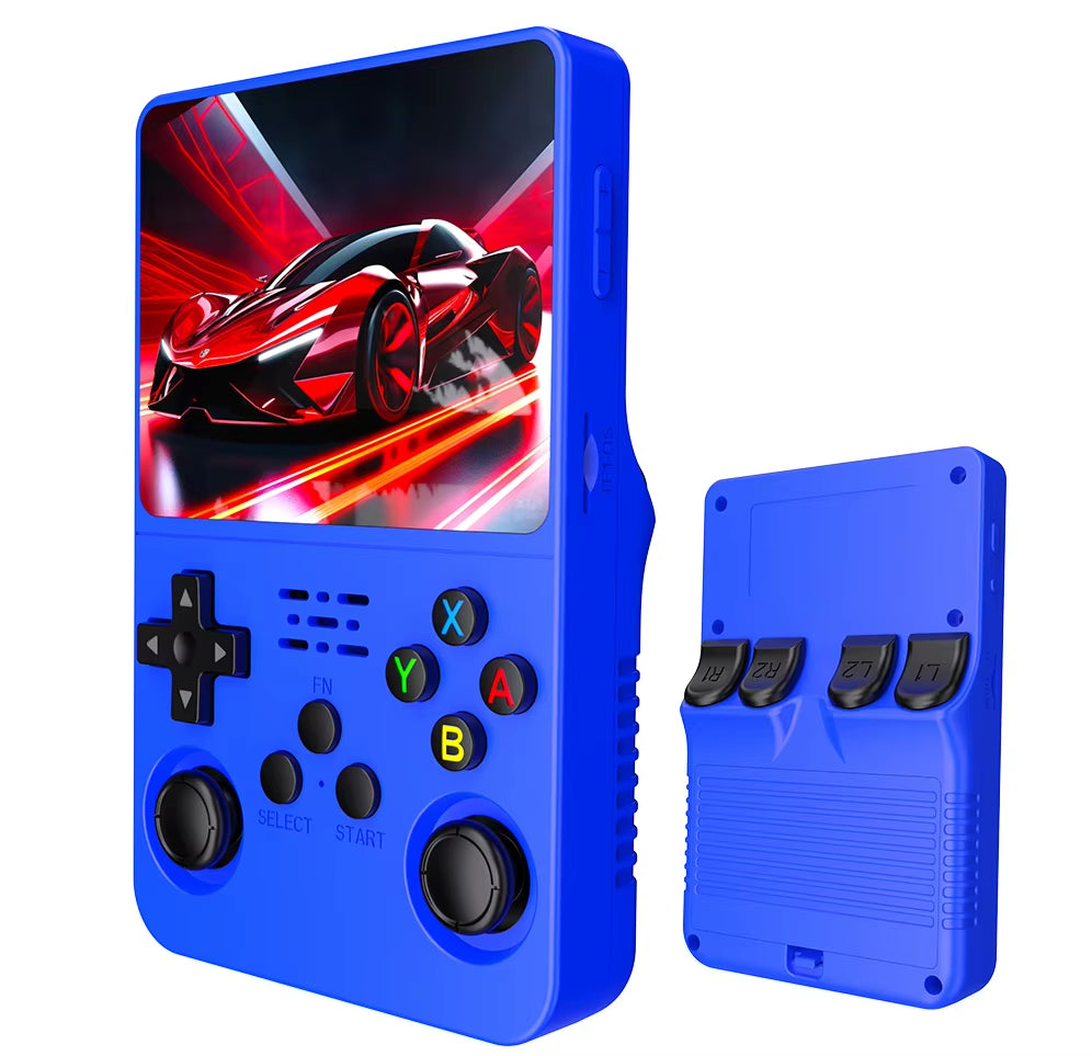 PixelPlay - Pocket Retro Game Console – Pro 3.5 inch HD Scherm - 64GB/128GB