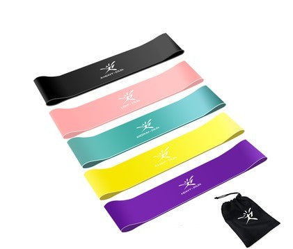 FitBands - Weerstandsbanden Set – Elastische Fitnessbanden voor Krachttraining en Yoga