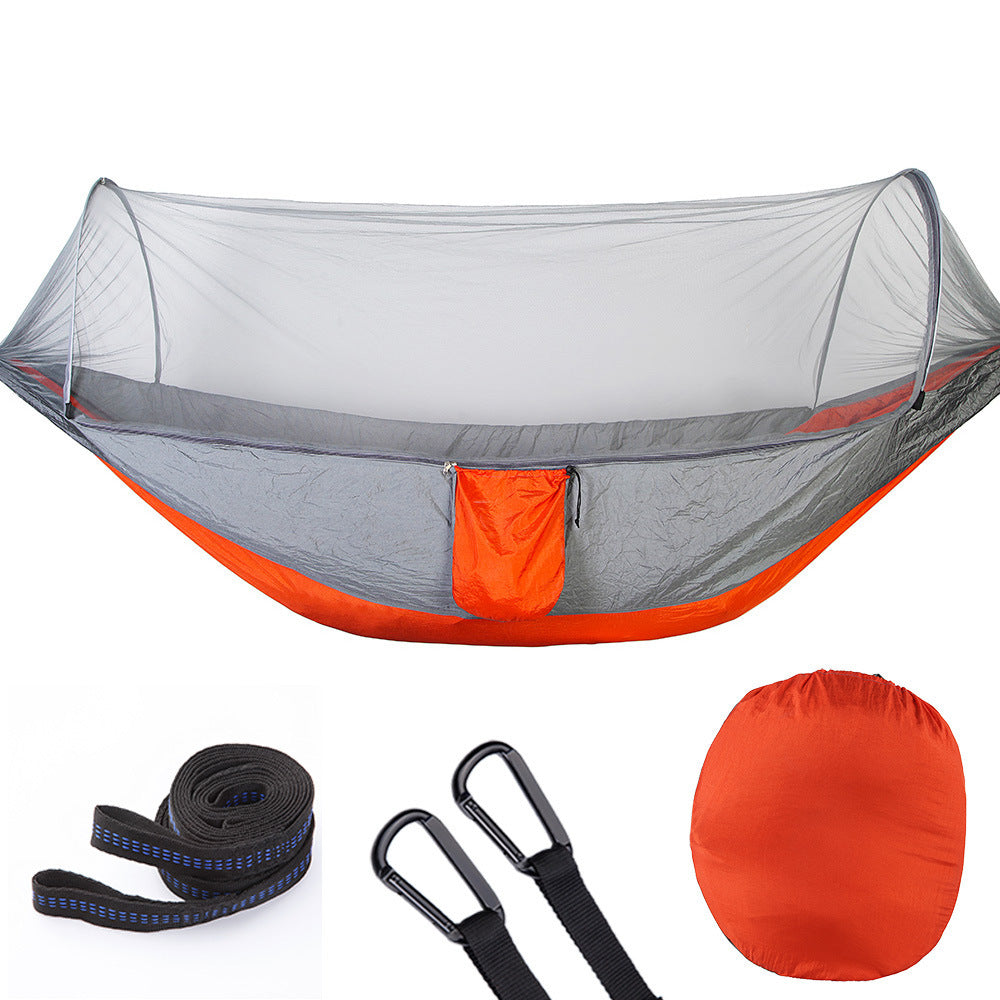 Volautomatische Hangmat met Muskietennet - Lichtgewicht Outdoor - 210T Nylon