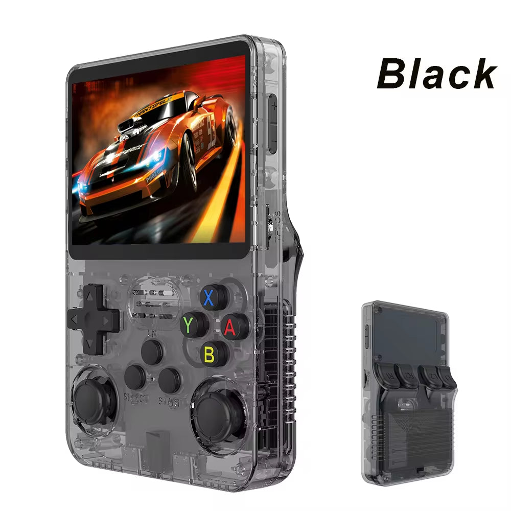 PixelPlay - Pocket Retro Game Console – Pro 3.5 inch HD Scherm - 64GB/128GB