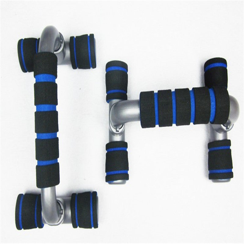 Push-up bar met H-vorm, ABS & spons handgreep – fitness training