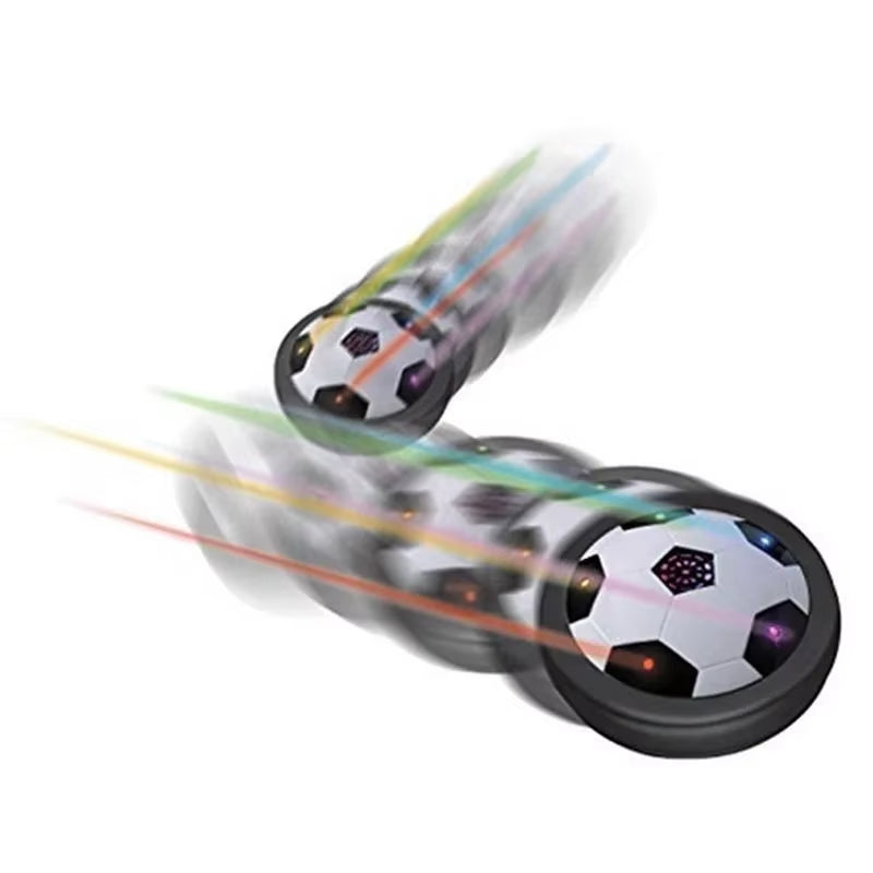 Fun Floating Foam Soccer Kid Toy Electric Hover Ball Indoor Safe Parent-Child Interactive(Without Battery) Lighting and Music