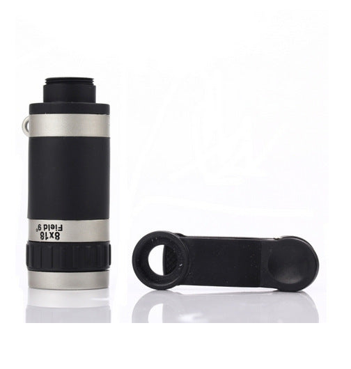Telelens 8x voor Smartphone – Optisch Glas – Clip-On