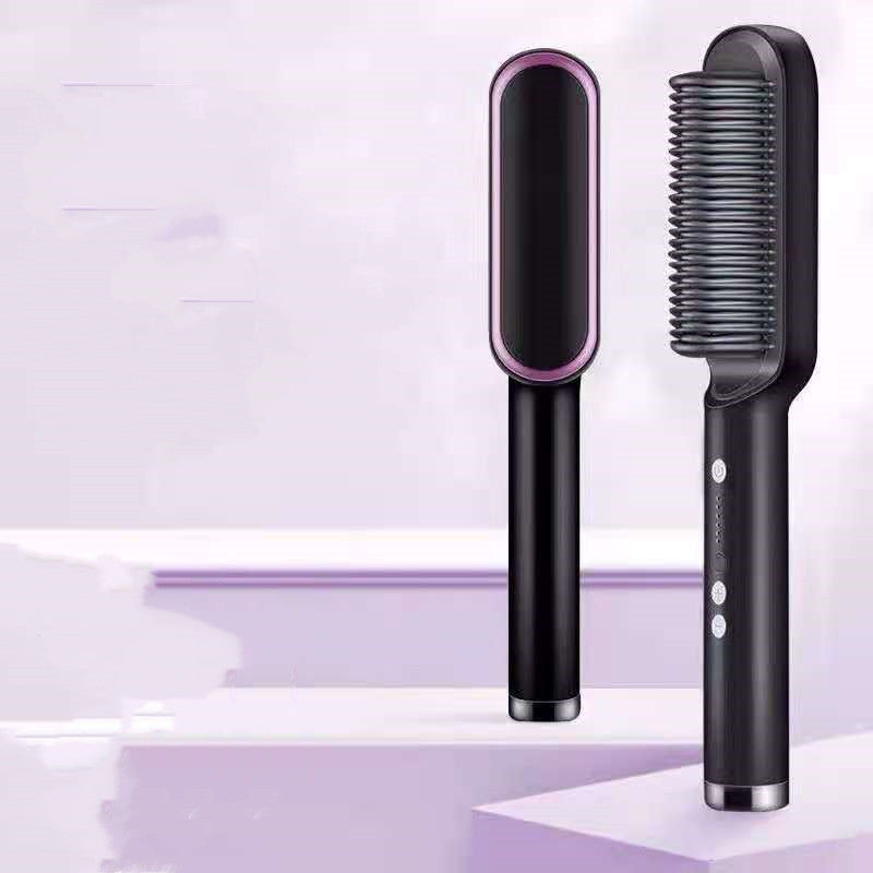 2-in-1 stijltang en krulborstel – Antiklit – Multitemperatuur