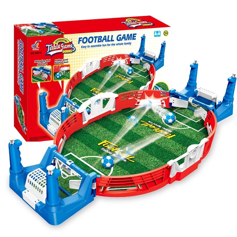 Mini Voetbal Bordspel - Tafelvoetbal Spel voor Kinderen - Draagbaar & Educatief