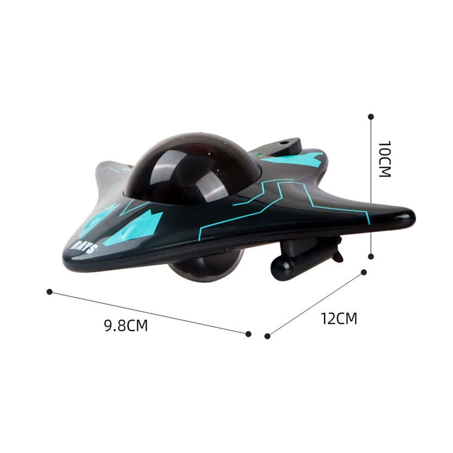 AquaVision RC Onderwaterboot met Camera – Waterdicht, 480P, Dual Motoren
