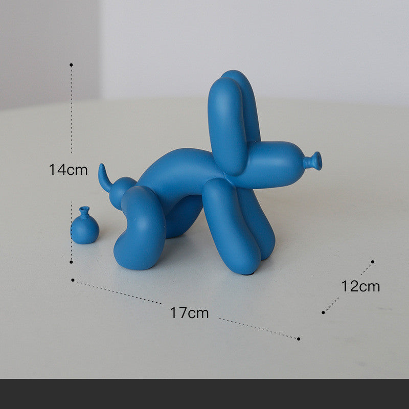 Ballonhond Beeldje Decoratie - Scandinavisch Design - Resin