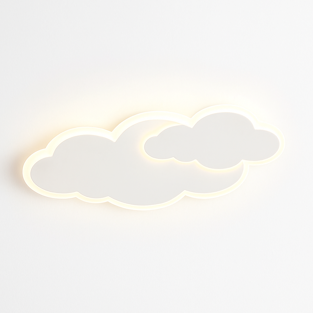 Kinderkamer Plafondlamp Modern LED Wolkenlamp - 45cm