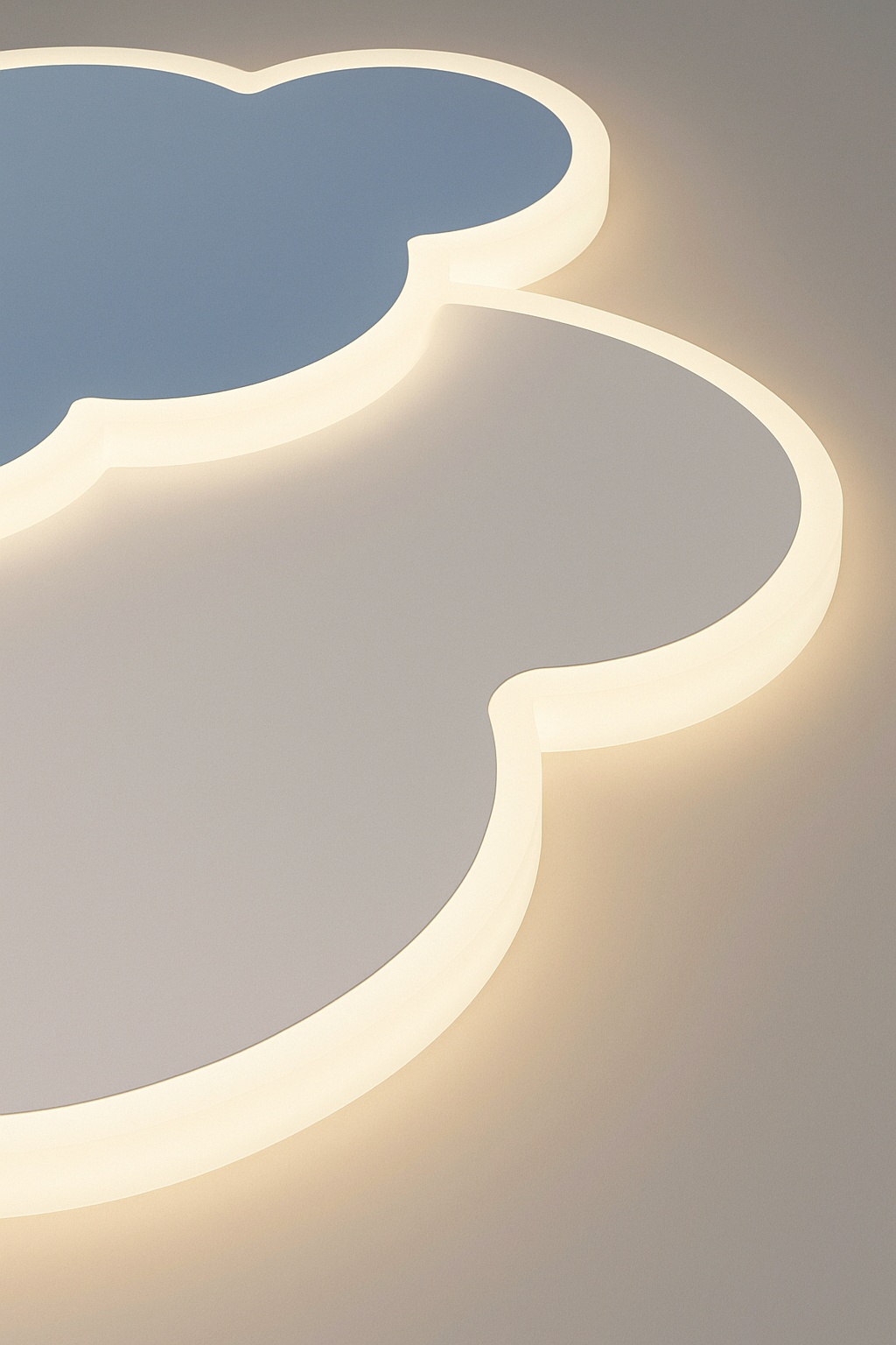 Kinderkamer Plafondlamp Modern LED Wolkenlamp - 45cm