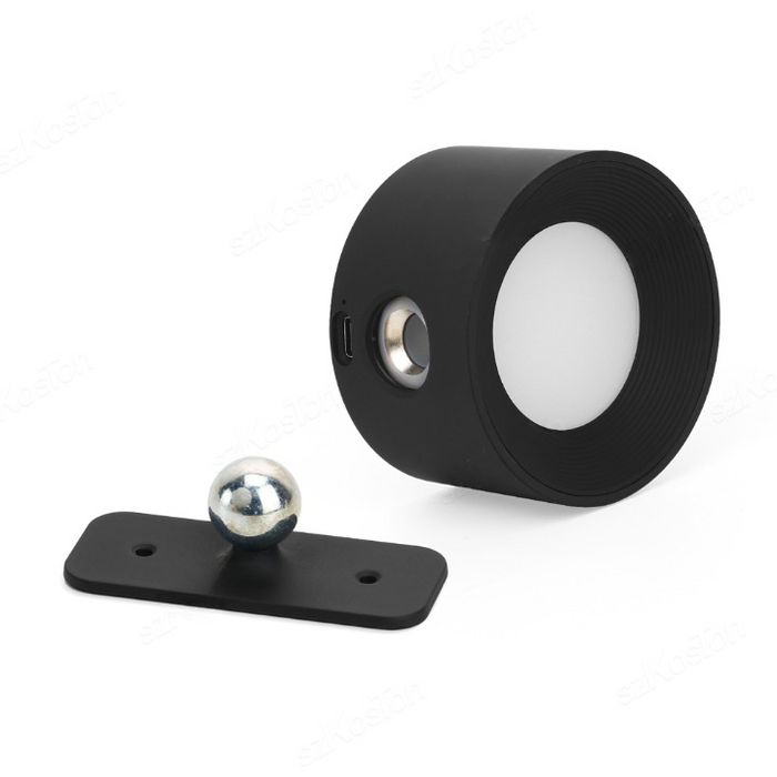 Draadloze Wandlamp met 360° Rotatie en Dimbare LED