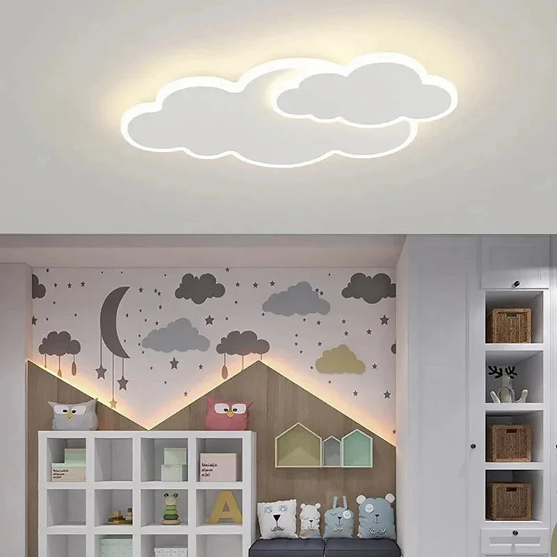 Kinderkamer Plafondlamp Modern LED Wolkenlamp - 45cm