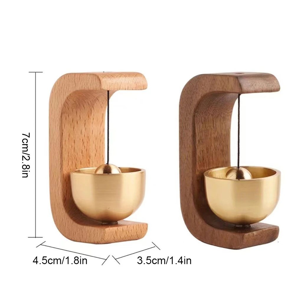 Houten Deurbel Windgong Draadloos Decoratief