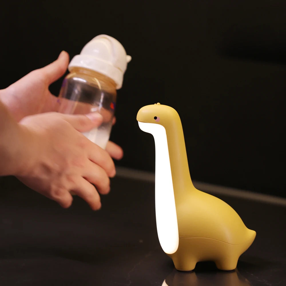 Dinosaurus Nachtlampje voor Kinderen - Oplaadbaar - Timerfunctie