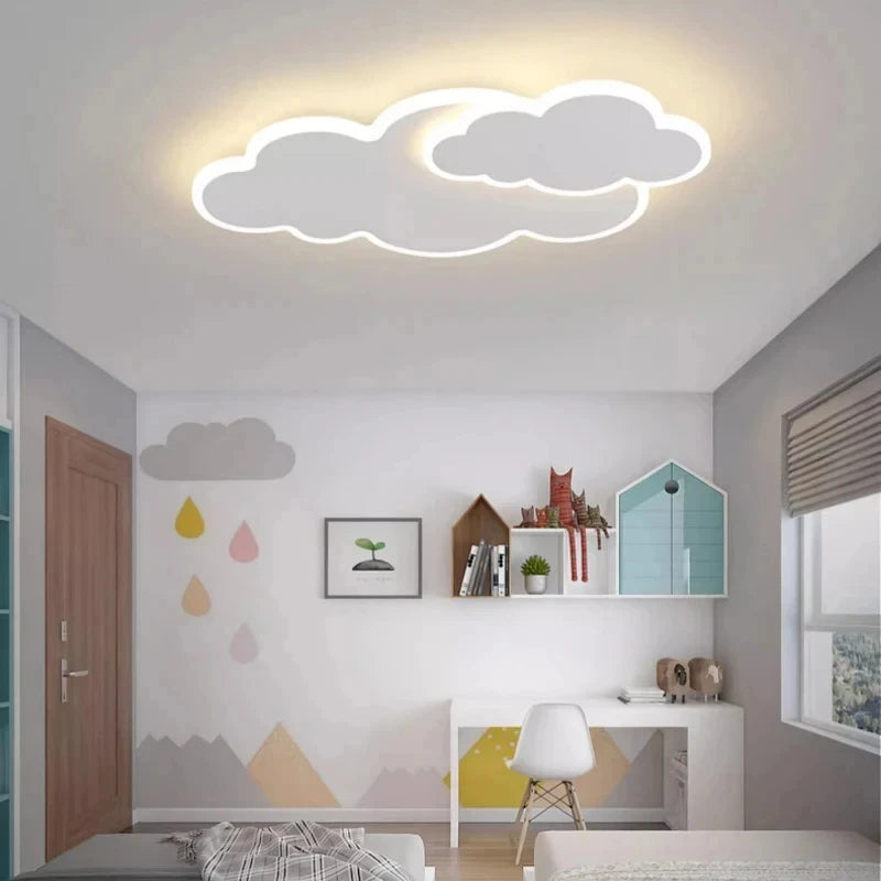 Kinderkamer Plafondlamp Modern LED Wolkenlamp - 45cm