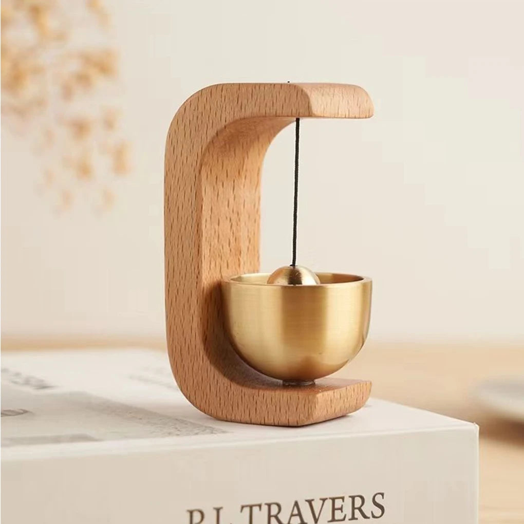 Houten Deurbel Windgong Draadloos Decoratief