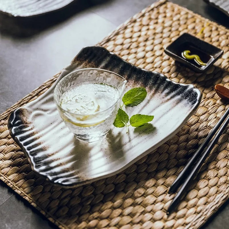 Japanse Stijl Keramische Bord - Sushi, Barbecue en Dessert