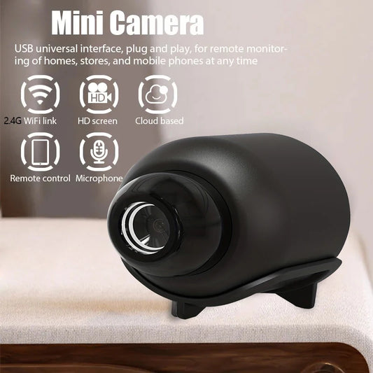 Mini Beveiligingscamera met Wifi - 1080P HD met Nachtzicht en Bewegingsdetectie