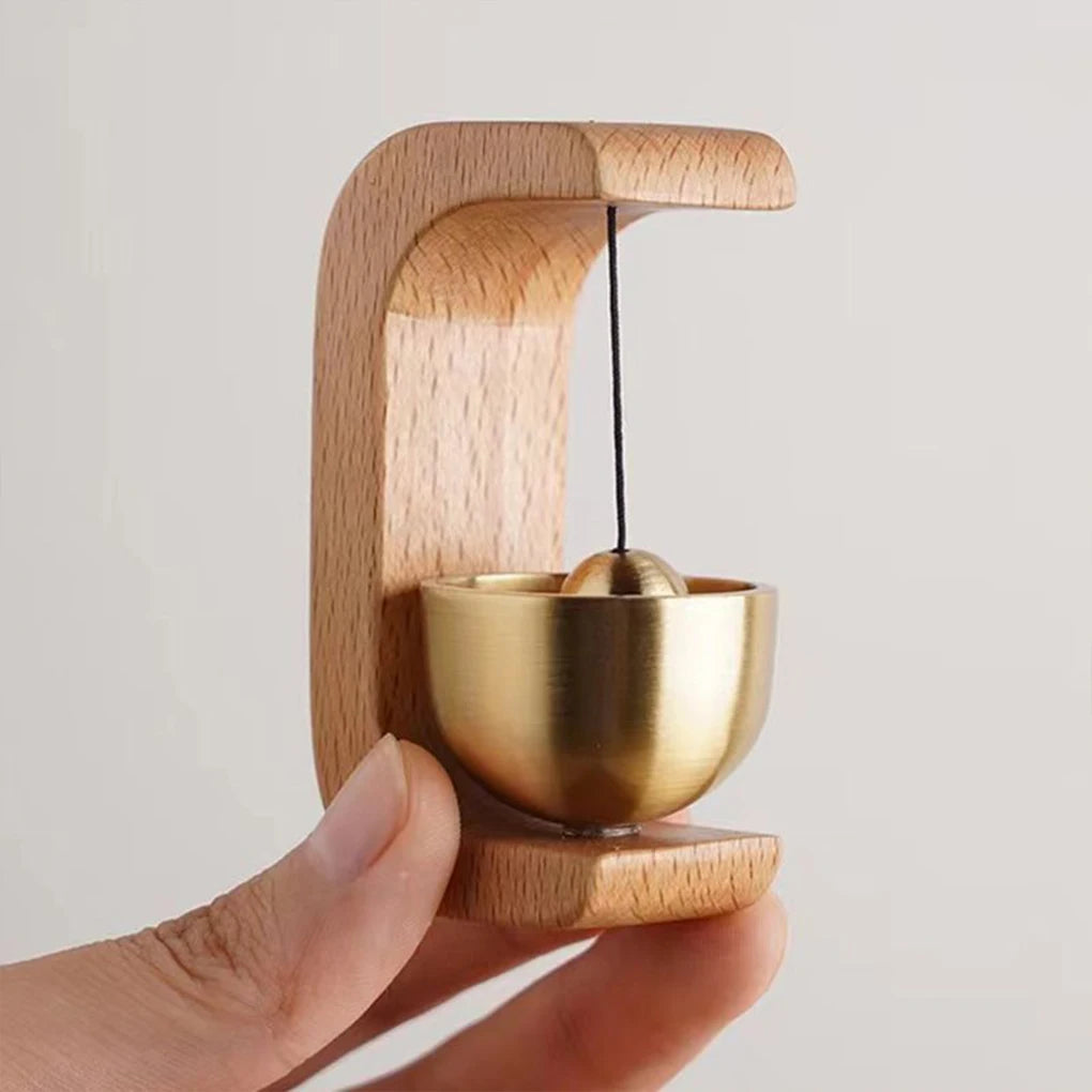 Houten Deurbel Windgong Draadloos Decoratief