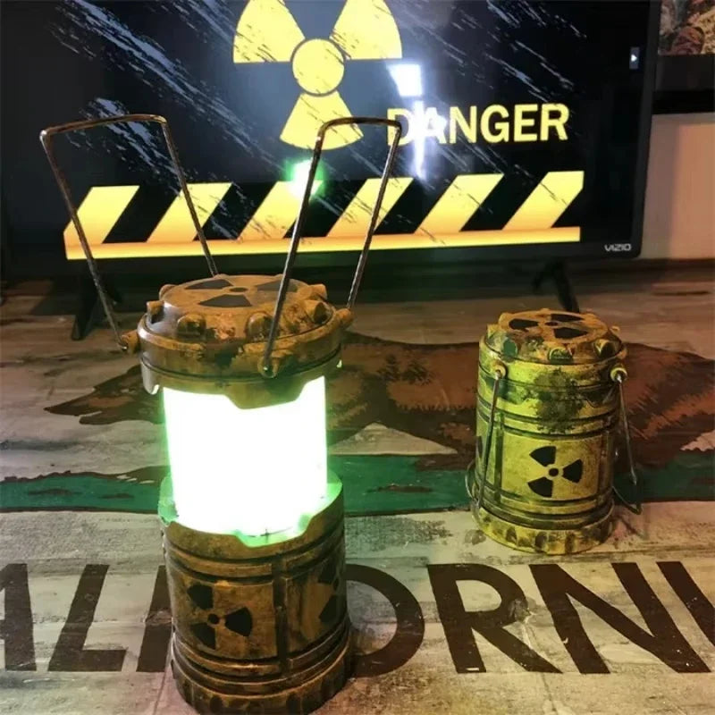 Mini Nucleaire Reactor Lamp - Retro Inklapbare Handlantaarn