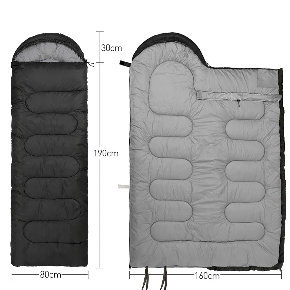 Lichtgewicht Slaapzak voor Camping - Warm - Waterafstotend - Outdoor