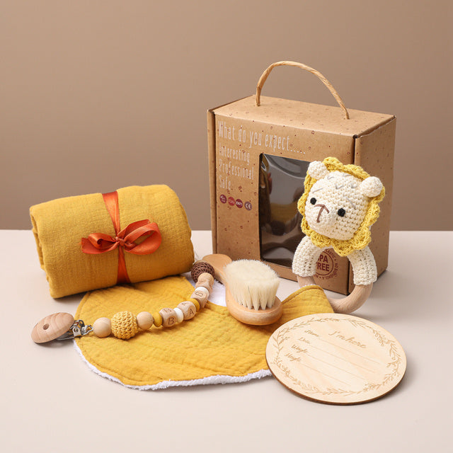 Baby Bad Cadeauset - Complete Badset & Inbakerdoek - Zacht Katoen