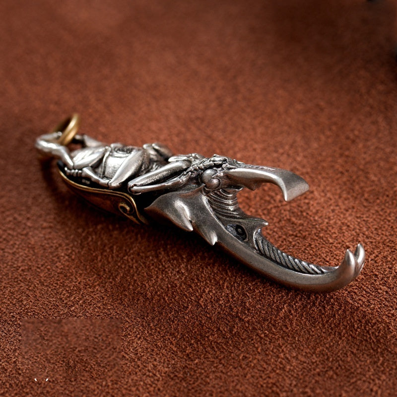 Messing Flesopener Hanger – Insect Design Sieraden & Sleutelhanger 64mm
