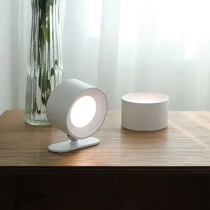 Draadloze Wandlamp met 360° Rotatie en Dimbare LED