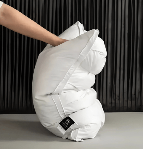 RoyalCloud Luxe Ganzendons Slaapkussen – Wit