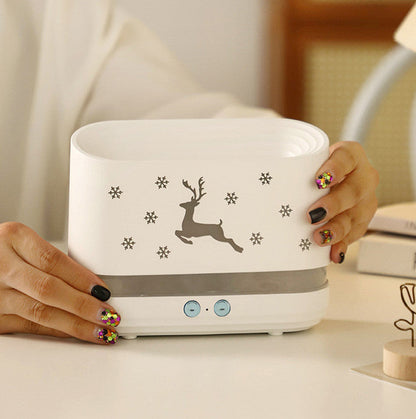 Flame Effect Aroma Diffuser - Sfeerlamp & Luchtbevochtiger - Kerstdecoratie