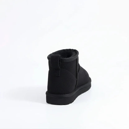 CozyStep winter dames boots - warme gevoerde enkellaarsjes suede look